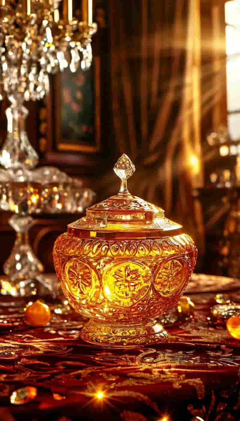قندان مسی سفینه‌ای با طراحی الهام‌گرفته و ساختار چشمگیر